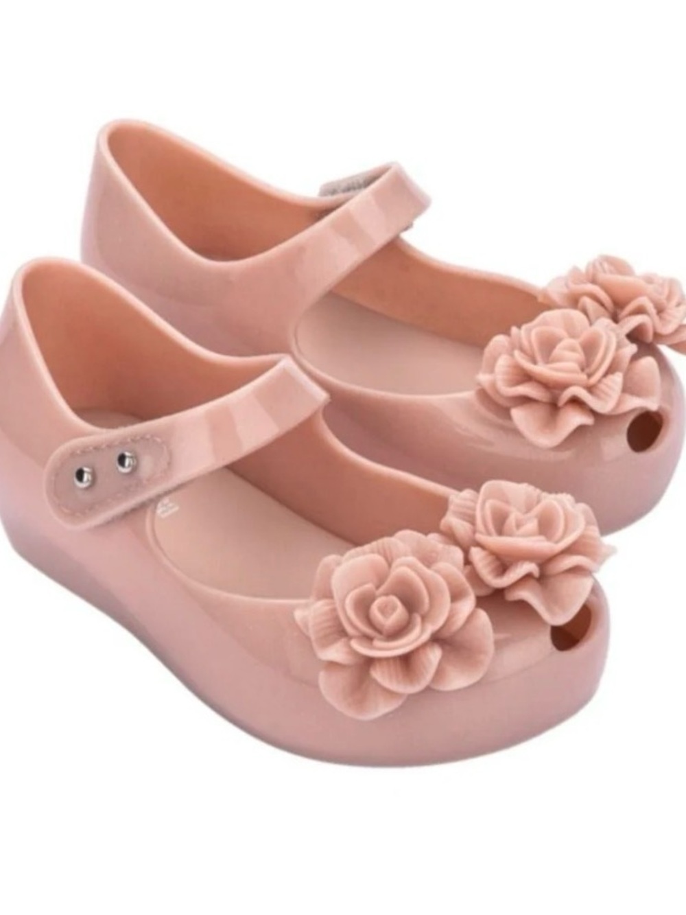 Mini Melissa Little Girls Pink MINI ULTRAGIRL GARDEN BB Shoes sz 7 toddler